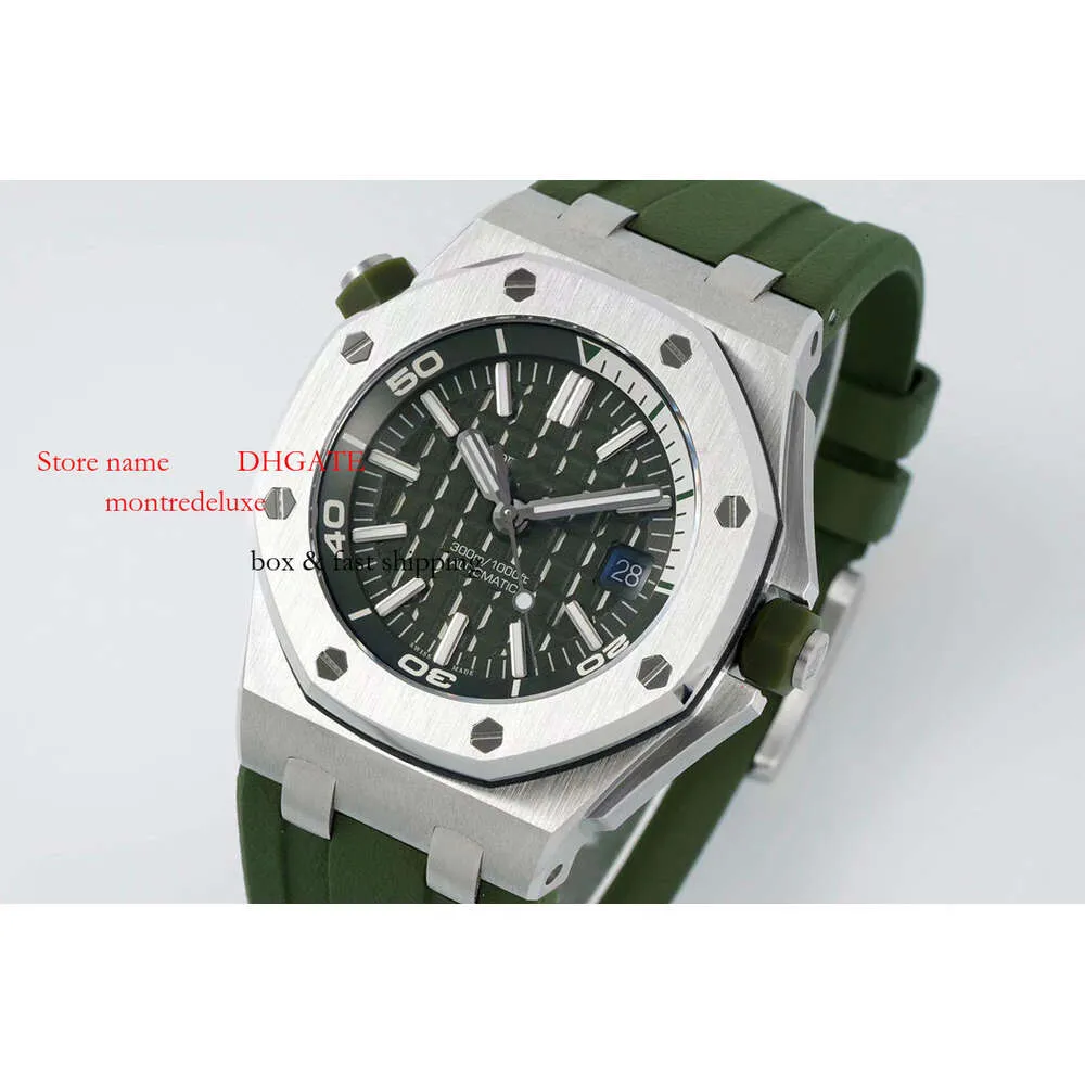メンズZF APSメンメカニカルウォッチデザイナー15710 42mm 14.1mmスイス15703スーパークローン腕時計ブランドAAAAAセラミックスガラスキャリバートップIPF S 8186