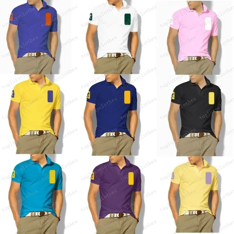 Freizeit Polo -Shirt Stickerei Geschäft Stand Halshändner Baumwolle Mode Männer Frauen Polo Tracksuit Shirts Herren Polo Shirts Designer -Shirt