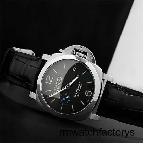 Montre-Chevue de poignet Panerai Luminor Series Swiss Men's Automatic Mechanical Luxury Chronograph Watch Sports Man Watch Watch Diamètre PAM01272 40 mm