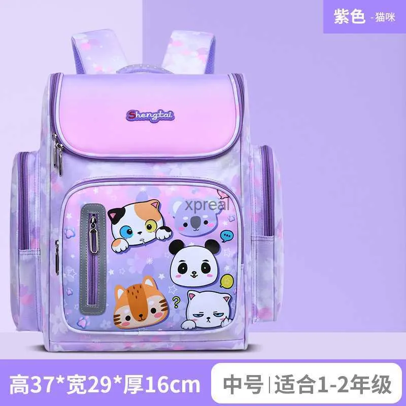 Rucksäcke 2024 Wasserdichte Kinder Schultaschen Jungen Kinder Buchbeutel Cartoon Schoolbag