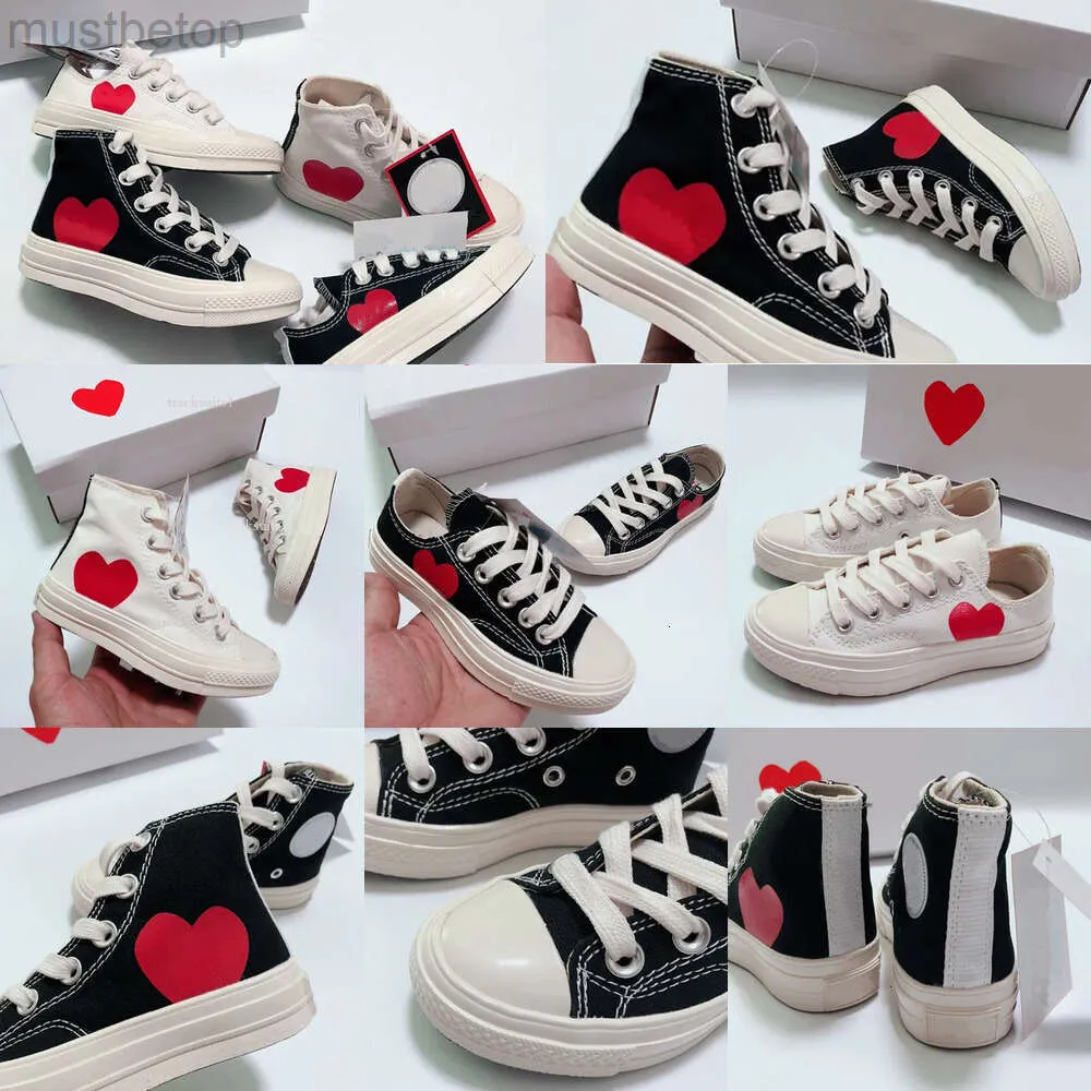 2024 New Fashion Kid Shoes Designer Infant Kids Knit Play for Girl Boys Canvas Casual Sune Sneaker Black Childre
