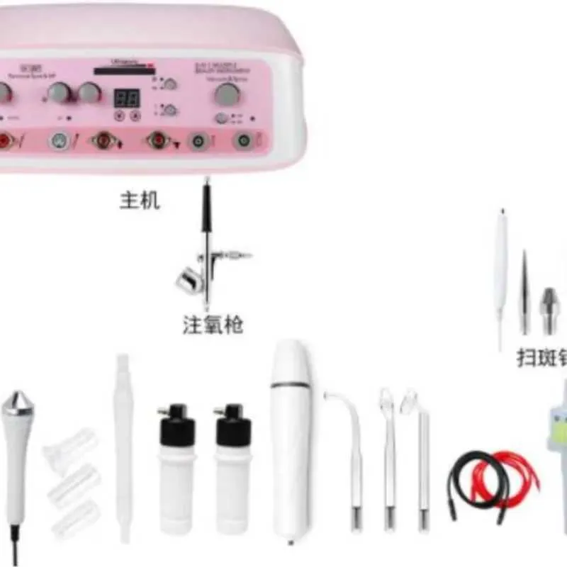 Home Beauty Instrument Multi functional beauty salon blackhead ultrasound import and export point high-frequency acne Q240507