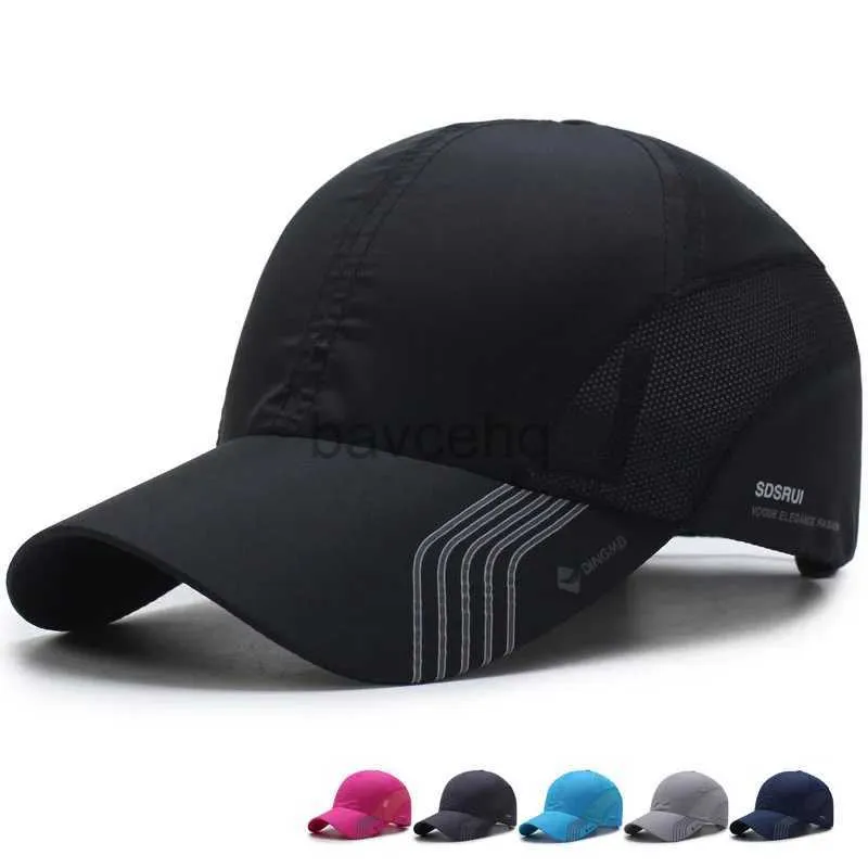 Ball Caps Men Women Leisure Sports Quick Dry Breathable Baseball Cap Male Shade Fashion Waterproof Sweat Absorbing Cozy Light Golf Hat E73 d240507