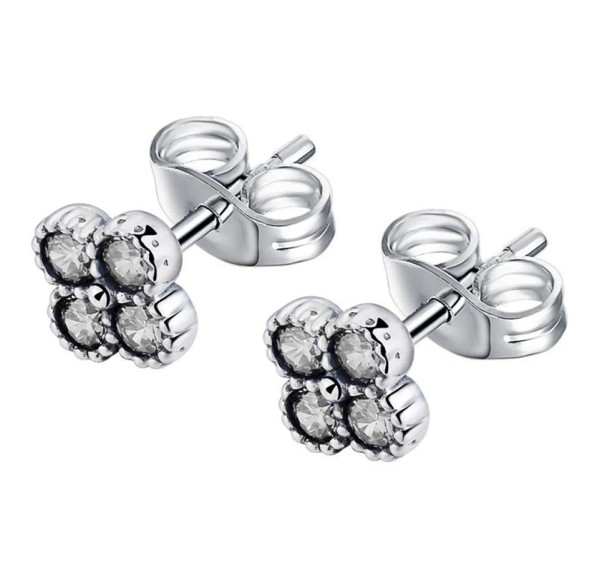 Authentic 925 Sterling Silver Stud Brincho