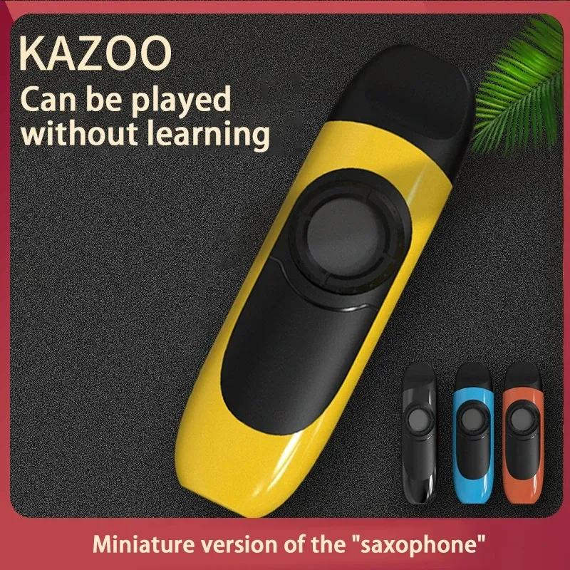 Instrumentos Kazoos portátil leve para iniciantes para iniciante