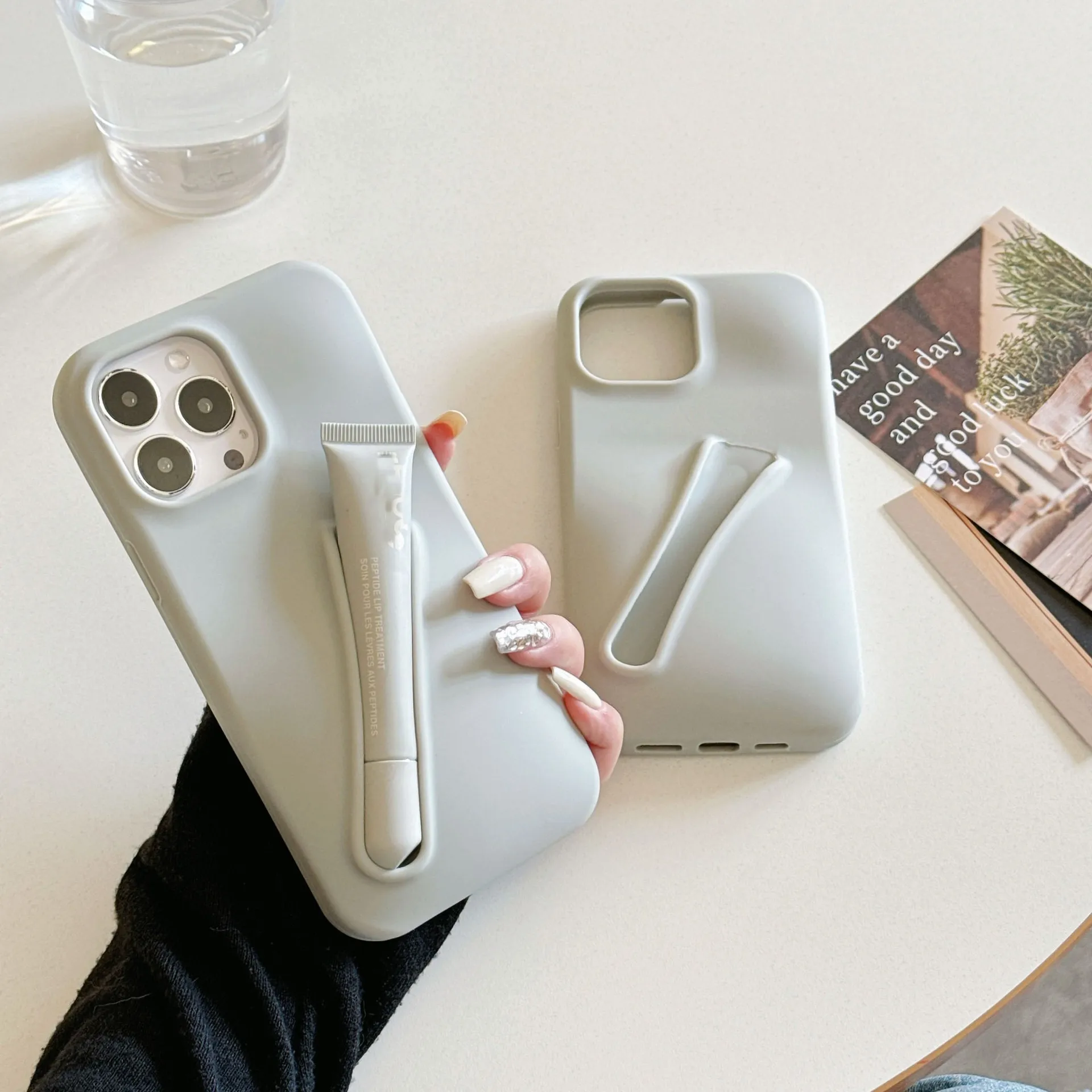 Save Big on Bulk Iphone Lip Case 2024 New Designer Lipstick Portable Case  Design Lip Gloss Lipstick Lip Balm 3D Make Up Silicone Phone Case For  IPhone