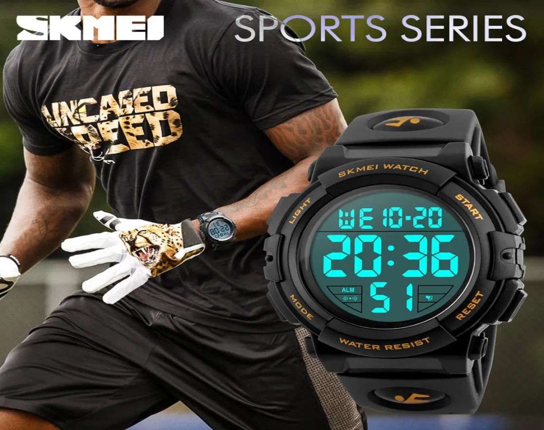 SKMEI New Sports Watches Men Outdoor Fashion Digital Watch Multifunction 50M Waterproof Wristwatches Man Relogio Masculino 12587446812