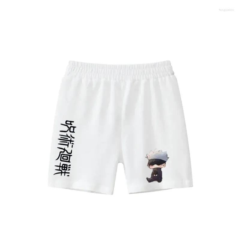 Shorts Anime Peripheral Print 2024 Summer Boys Sports Pure Cotton
