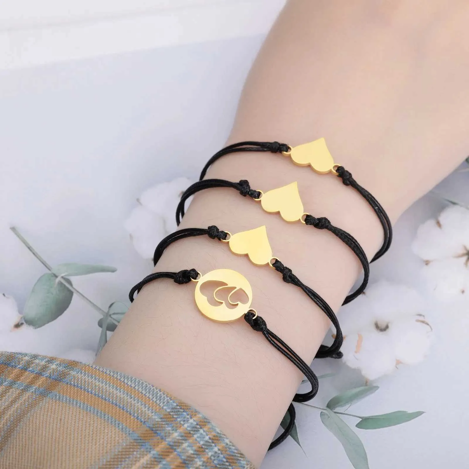 3-teiliges Armbandset Generationen Edelstahl Für Damen_voghion.com