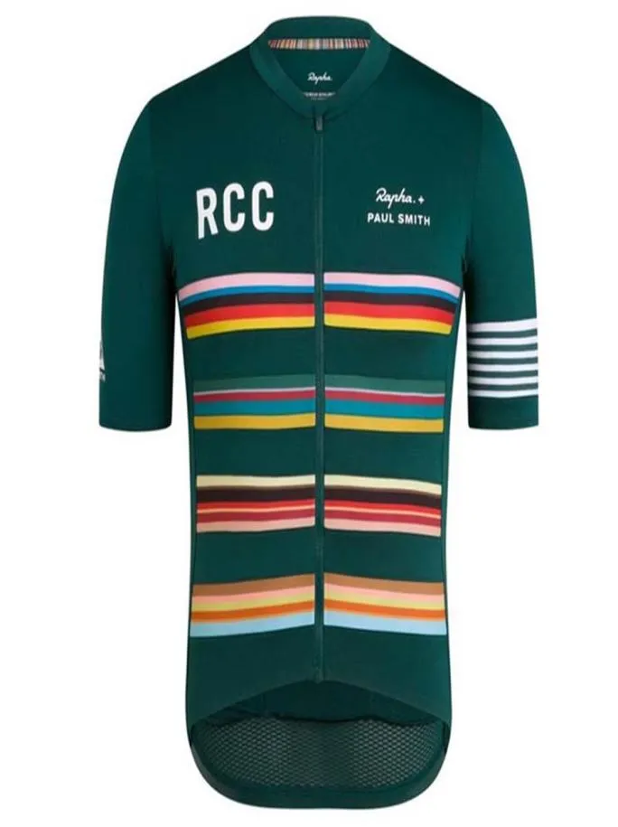 2020 Equipe Rapha Ciclismo de manga curta Jersey Men respirável rápido seco de verão camisa de bicicleta de bicicleta Racing Sportswear 12058789488