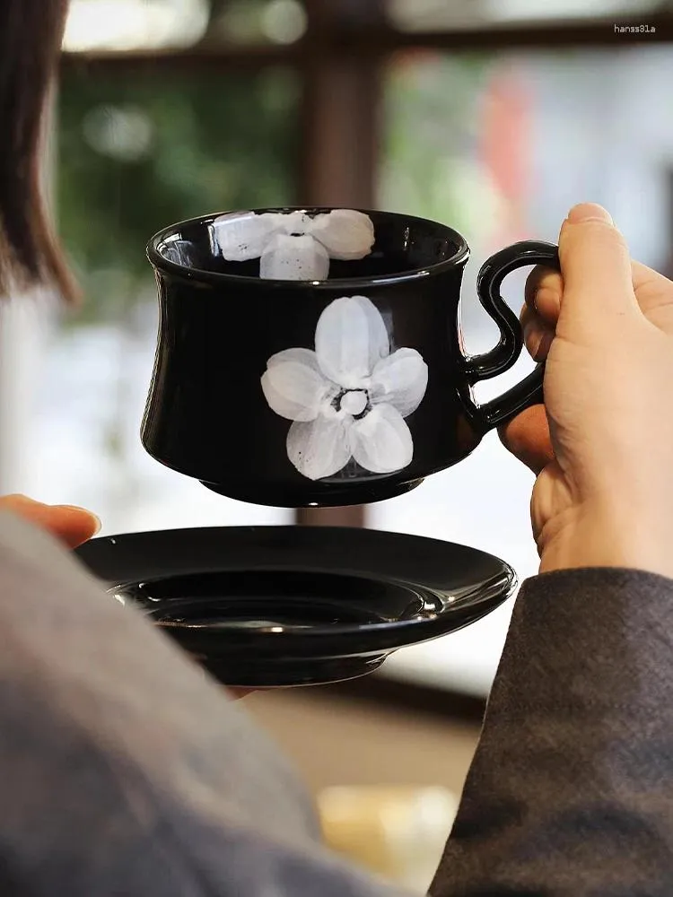 Koffiepotten Tweedehands keramische mokken Cups Saucers Afternoon Tea Niche Gifts Huishoudelijk water