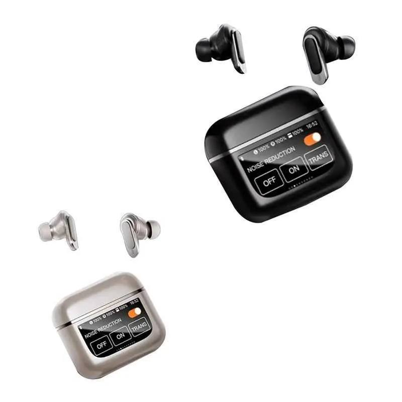 Écouteurs de téléphones portables TWS Bluetooth 5.3 Écouteurs Bluetooth en oreille V8 Écran tactile en couleur True Sports de bruit sans fil Elecphones J240508