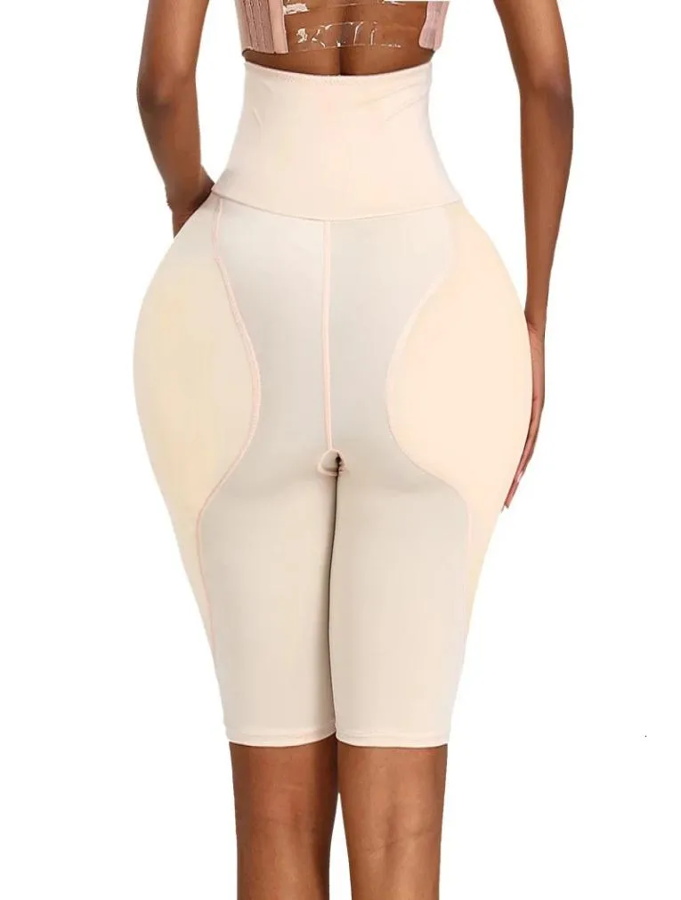 Shapers Womens Mulheres Mulheres Hip almofadas de alta cintura Shapewear Body Body Shaper Shaper Fake Ass Butt Booties Enhancer Booty THIGH TRI3336681