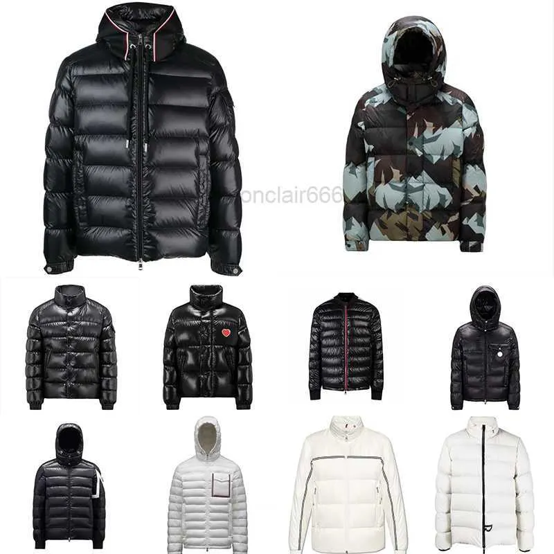 Men's Down Parkas Winter Inverno Novo estilo masculino Down Jacket Multi Style Designer Jacket Men Fashion Luxury Down Jacket Casual Quente Casal Tamanho 1--51Cl1