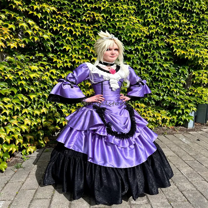 Formal Purple Gothic Dresses Lilac Gowns: Fantasy Victorian