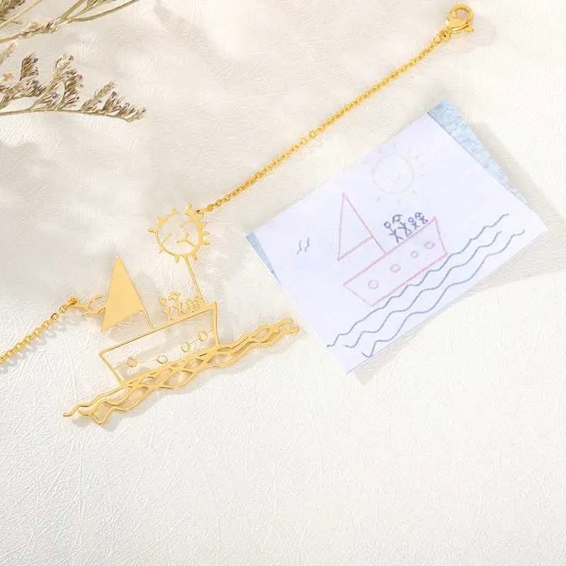 Pulseras Cus Nombre Joyería Acero Inoxidable Escritura A Mano Firma Imagen Placa De Identificación Pulsera De Dijes Amantes Mejores Amigos_voghion.com
