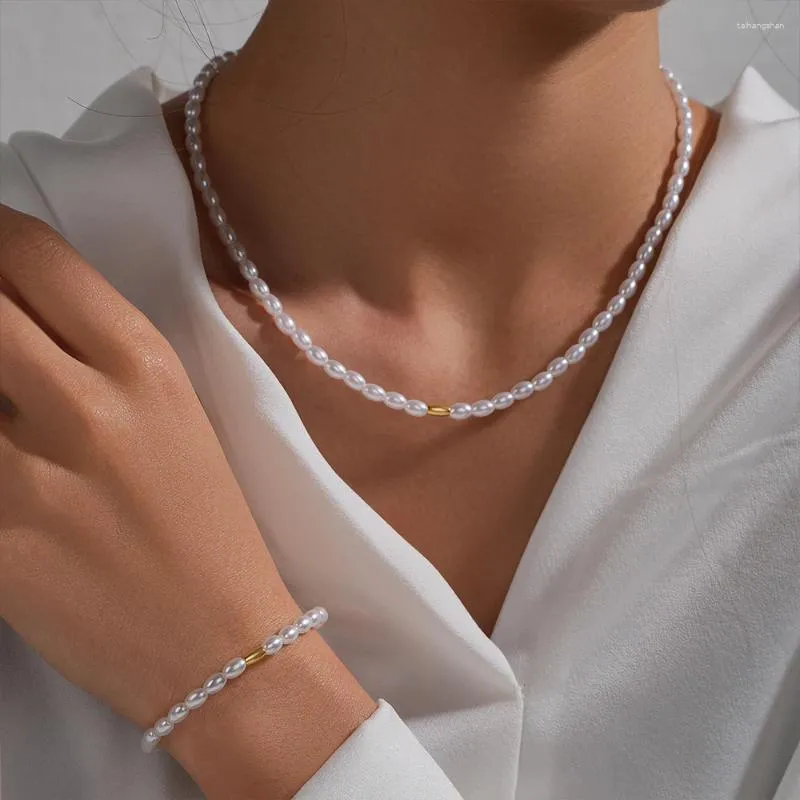 Chaines Canner Real 925 Collier en argent sterling pour femmes Perle Luxurious Chain Gold 18K Choker Fashion Bijoux Cadeaux