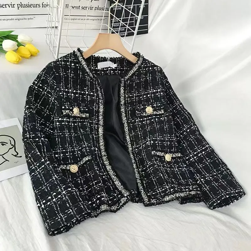 Veste Femme Vintage Plaid A Manches Longues A Manches Ouvertes Ouvertes De Galerie De Gamme De Galerie De Couture De La Piste De Mode Du 20 13 DHgate