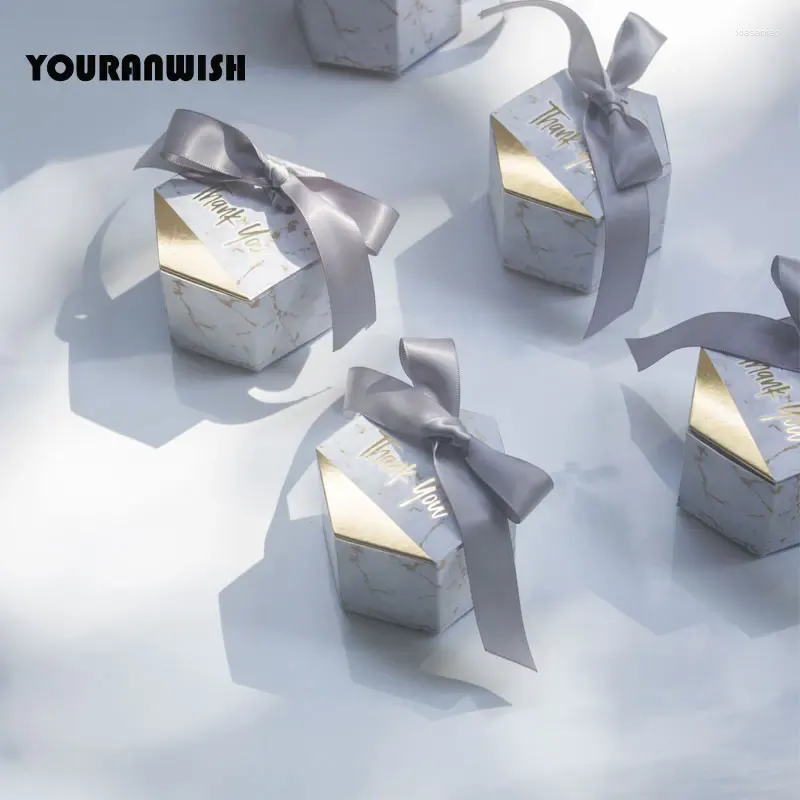 Подарочная упаковка творческая ящика для конфеты в стиле мраморства
