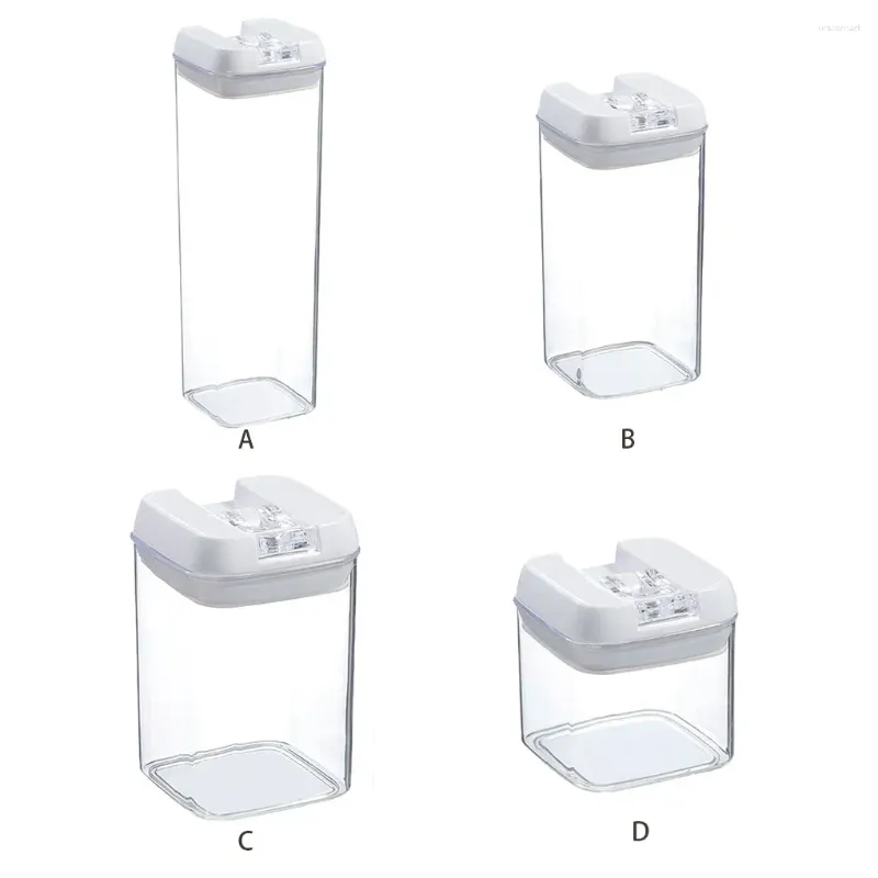 Storage Bottles PET Odorless Food Container With Big Opening - Convenient For Easy Access To Clean Temperature Resistant