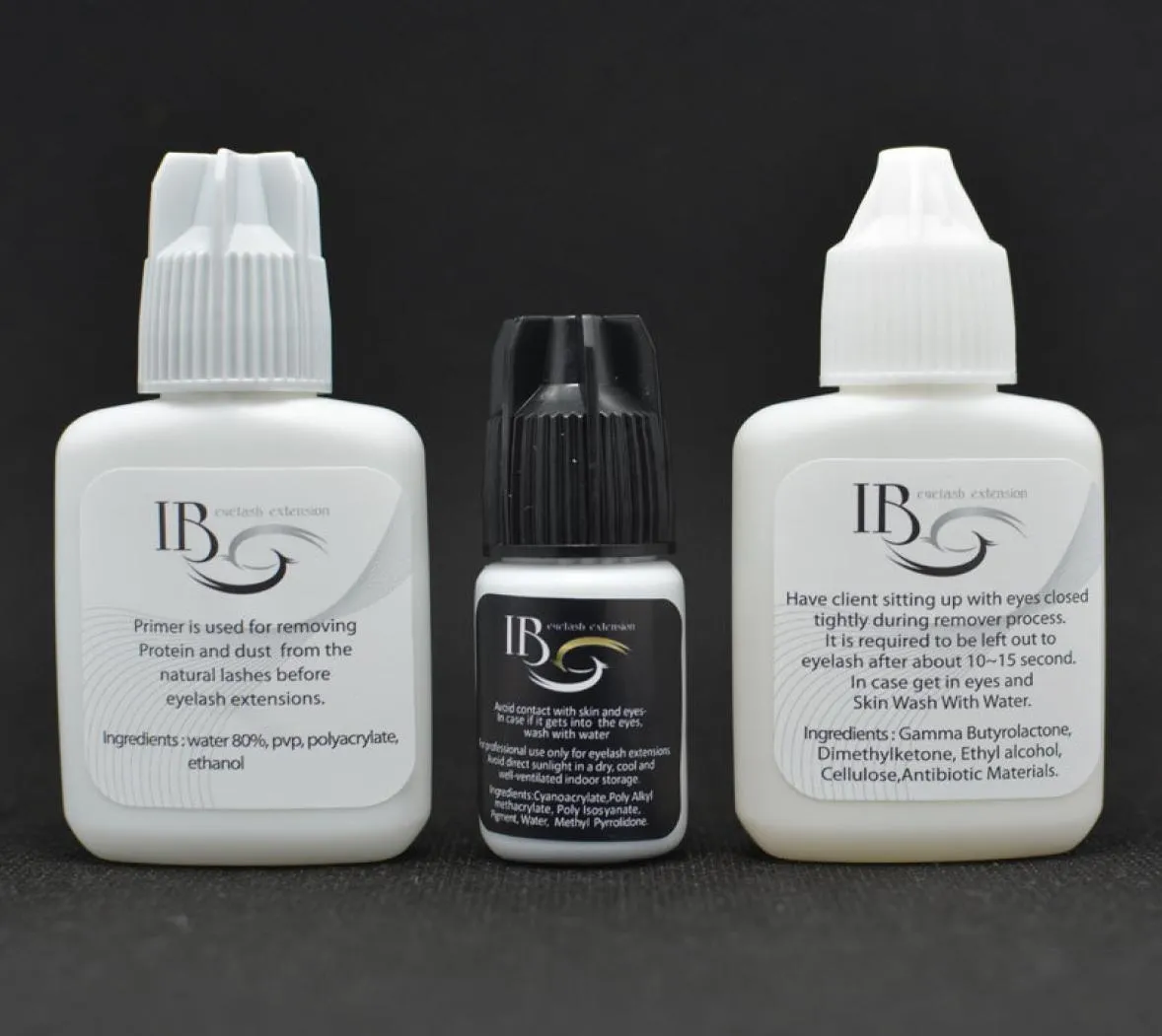 Eyemix wimperverlengingen Kit Primers Safty Lijm lijmverwijderaar voor individuele wimperverlengingen lijm set5739874