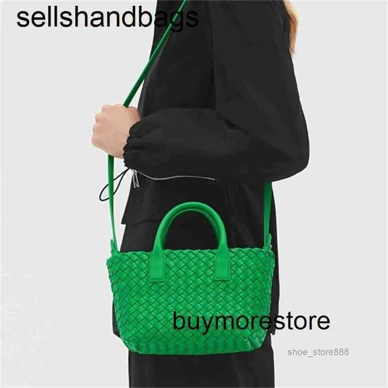 Handbag Cabat BottegVents 7A Totes Woven Bags Mini Leather With Detachable Handbag Single Detachable Zipped Pocket Women GowqwSGUZ