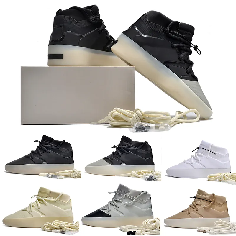 Con Box Athletics I Scarpe da basket Basketball Black Black Bianco Desert Desert Sand Allenatori Sport Sneaker Sneaker Outdoor Jogging Walking Fashion di alta qualità 40-46