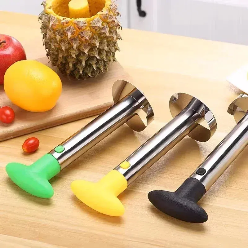 Couteau à éplucheur à ananas couteau à couteau à couteau Parier en acier inoxydable outils de fruits de cuisine accessoires de cuisine