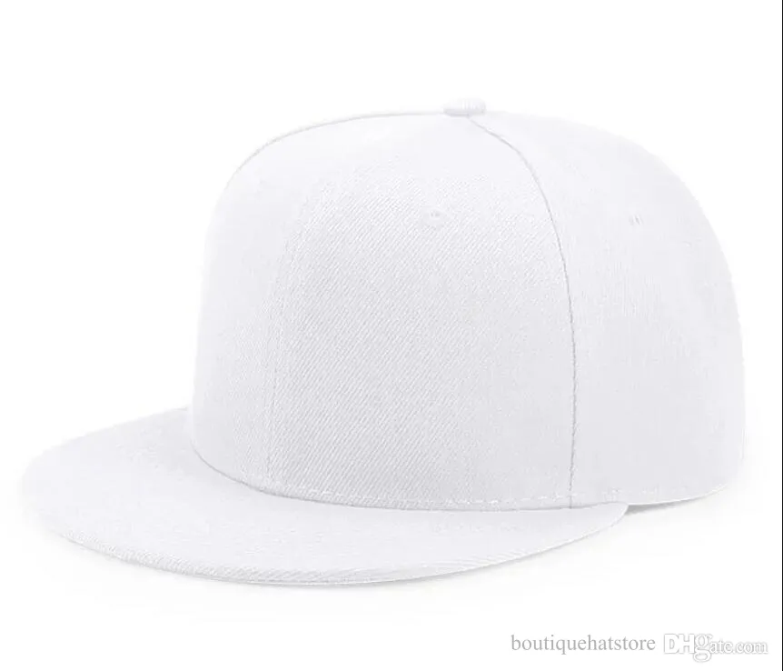 Alle honkbalteams Custom blanco Sport passen Cap heren dames voor heren, gesloten caps casual vrije tijd vaste kleur mode maat zomer herfst hat00000000