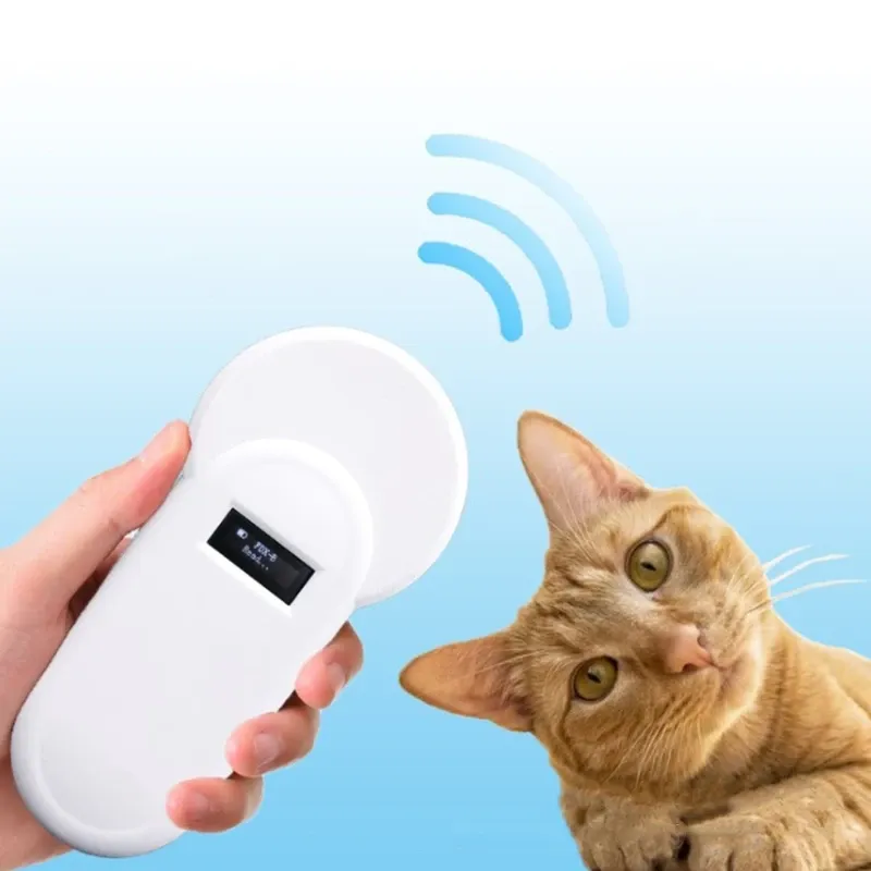 Scanners ID PET Microchip Scanner Distanza di lettura 15 cm Lettore per microchip per animali