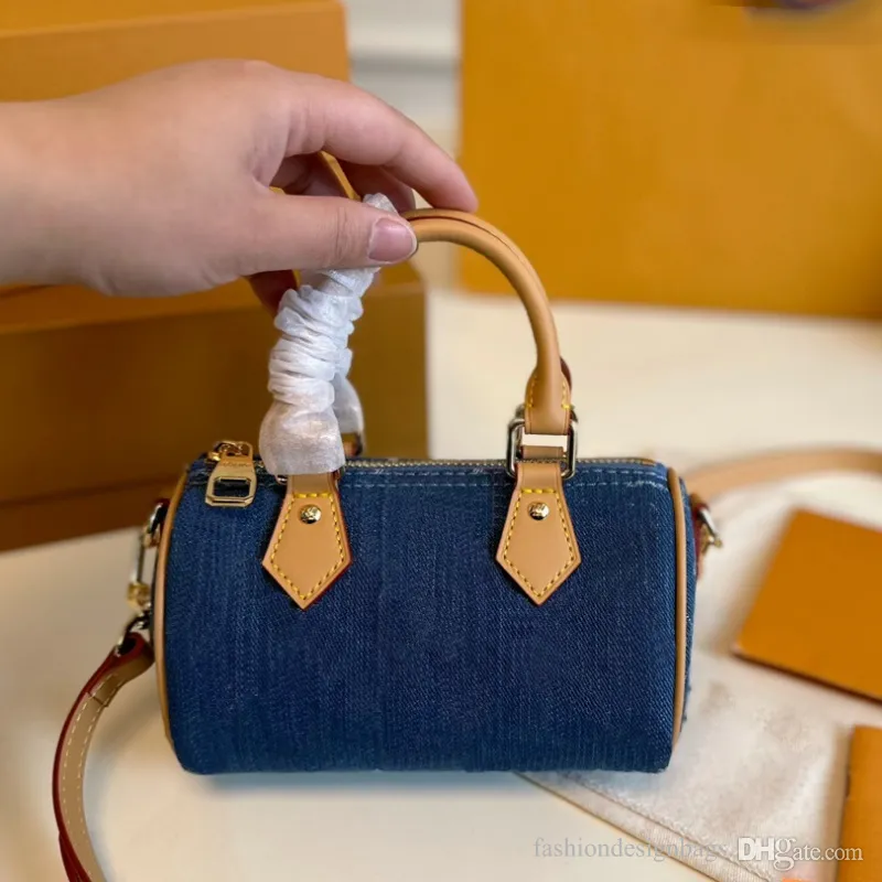 Luxe ontwerper denim tas dames schoudertassen vrouwelijk lederen koppeling pochette handtas klassieke mini hoogwaardige portemonnees beroemde merkbody portemonnees portemonnee portemonnee