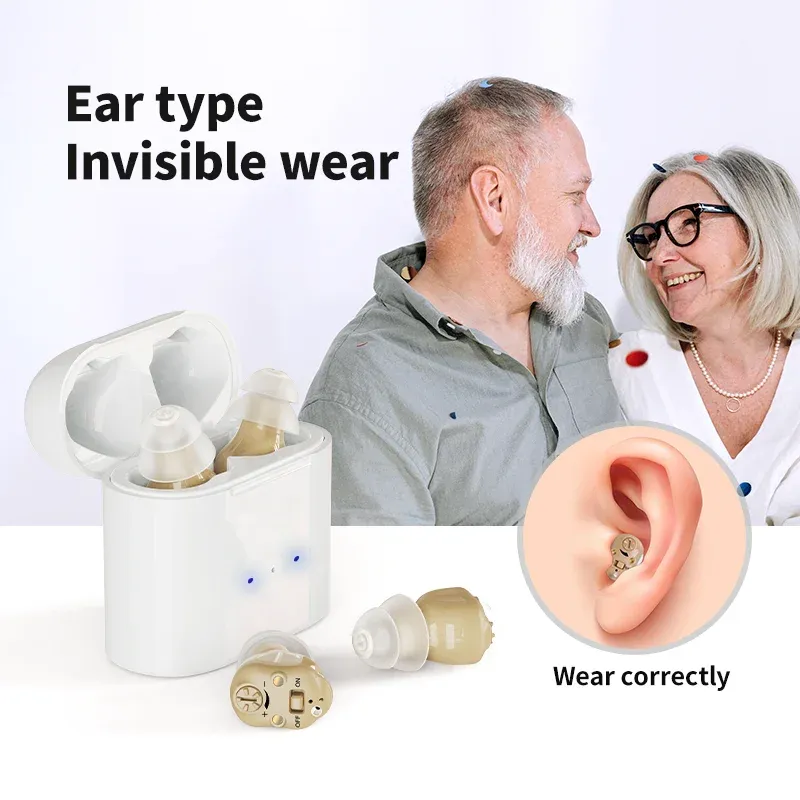 Monitors Mini Style Hearing Aids Prices Rechargeable Sound Amplifier Invisible Ear Machine Hear Aid For Seniors