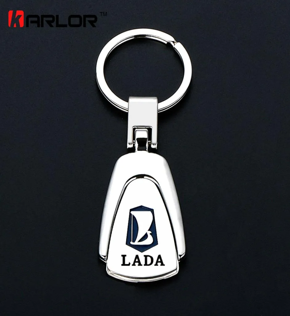 Für Lada Metal Key Chain Keychain Auto Key Ring Accessoires Auto Styling für Lada Granta Niva priora Kalina 2 Largus vesta XRAY4434536
