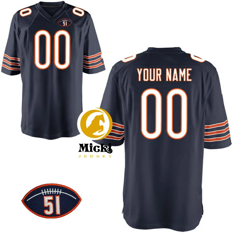 Mens Rome Odunze Caleb Williams Keenan Allen Football Jersey