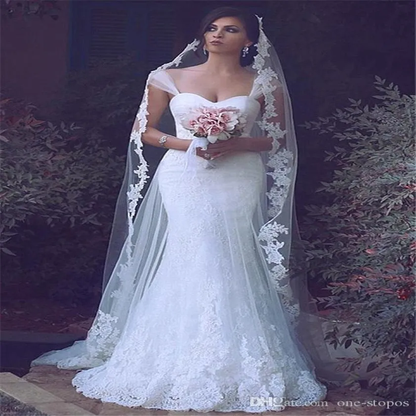 Elegante abiti da sposa sirena abito spaghetti treno di corte bohémien formali plus size abiti da sposa su misura 248m