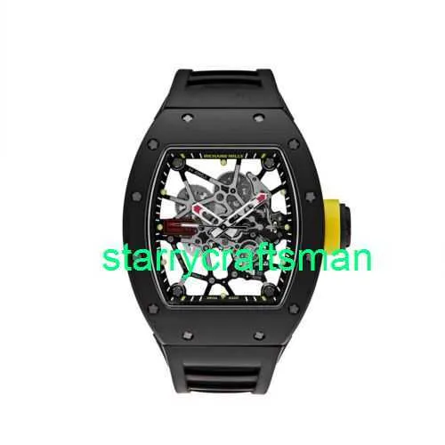 RM Luxury Watches Mechanical Watch Mills Erkekler İzle RM035 Rafael Nadal Sınırlı Üretim Amerika STXZ