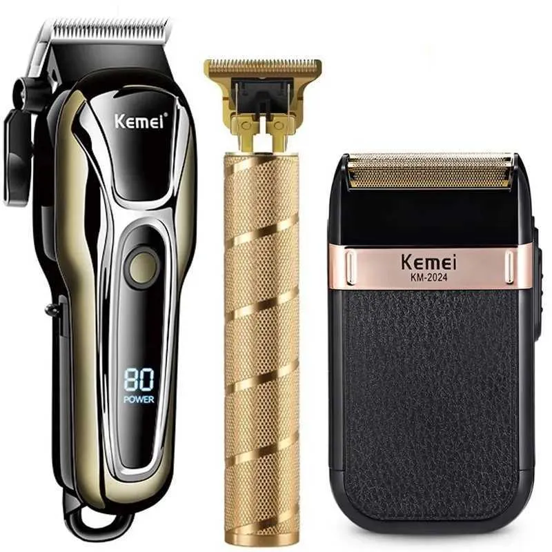 Electric Shavers Clipper Electric Hair Trimmer for men Electric shaver professional Mens Hair cutting machine Wireless barber trimmer T240507