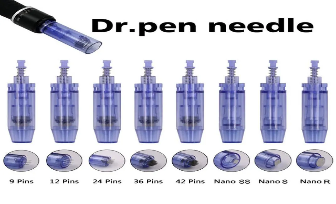 Micro-aiguilles cartouche pour DR Pen A1 TIPS Electric Auto Micro Stamp Derma Dr Pen Anti Acne Skin Care Nano Needle3557486