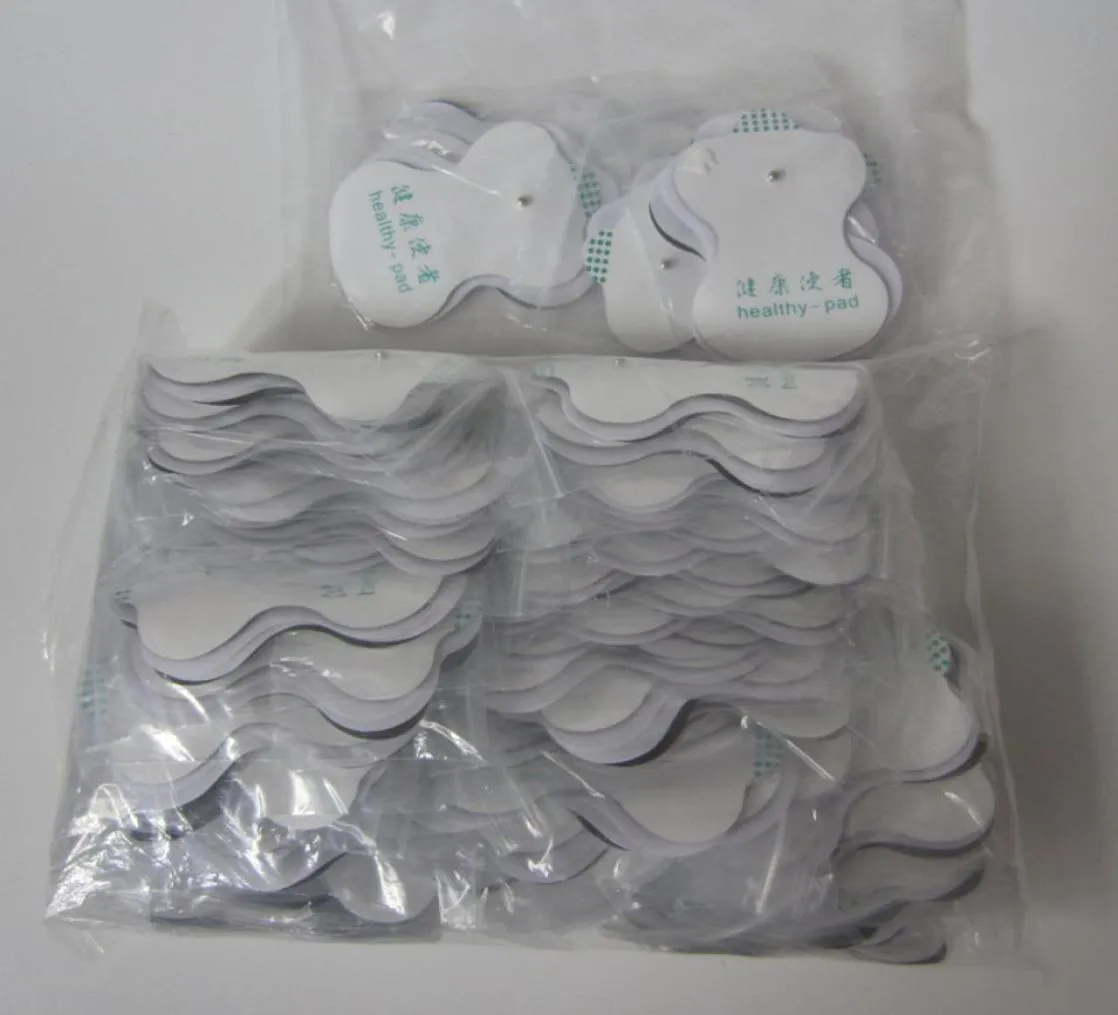 100pcs Care Healthy Care Adhesive Electrode PADS Électrices Patches d'autocollants pour EMS ACUPUNCTURE Thérapie Corps Massage Machine 6914489