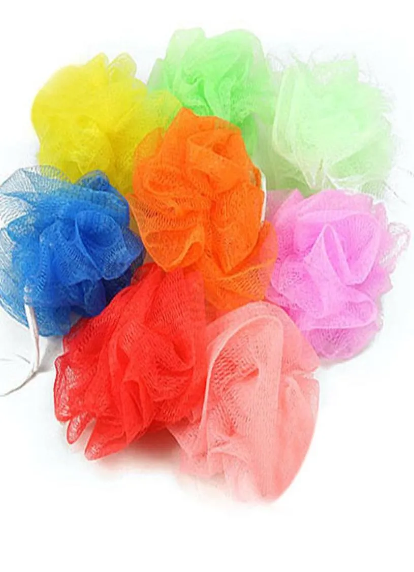 Loofah Bath Ball Mesh Sponge Milk Shower accessoires