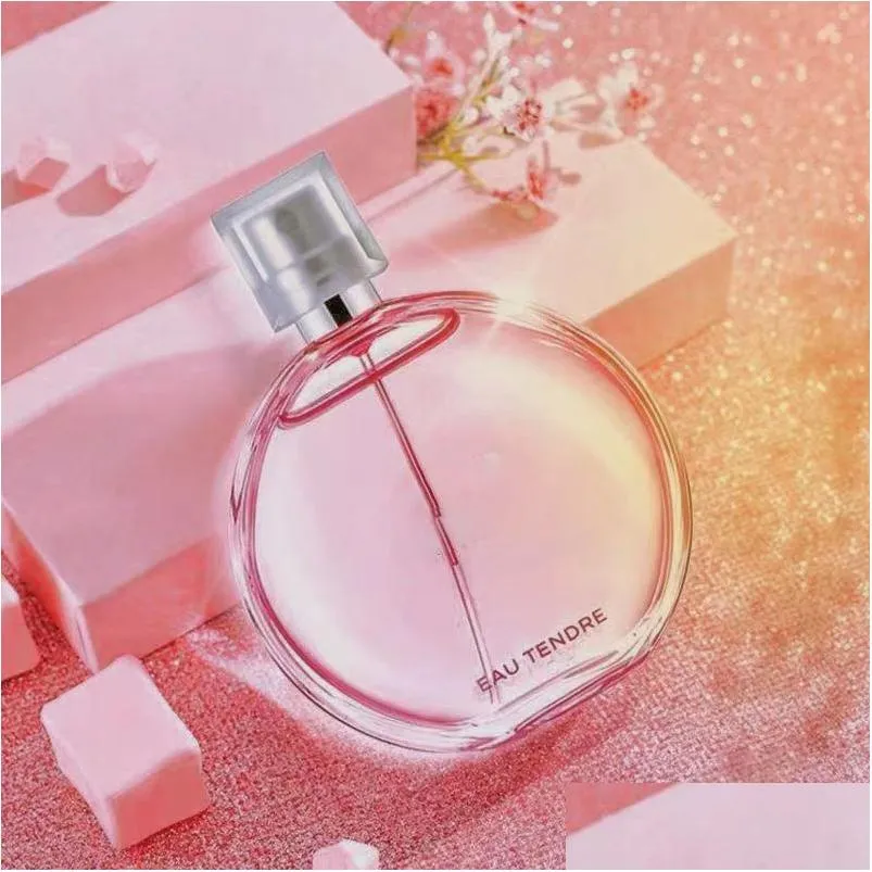 Incenso por Eau Tender 100ml Chance Girl Pink Bottle Women Sprap