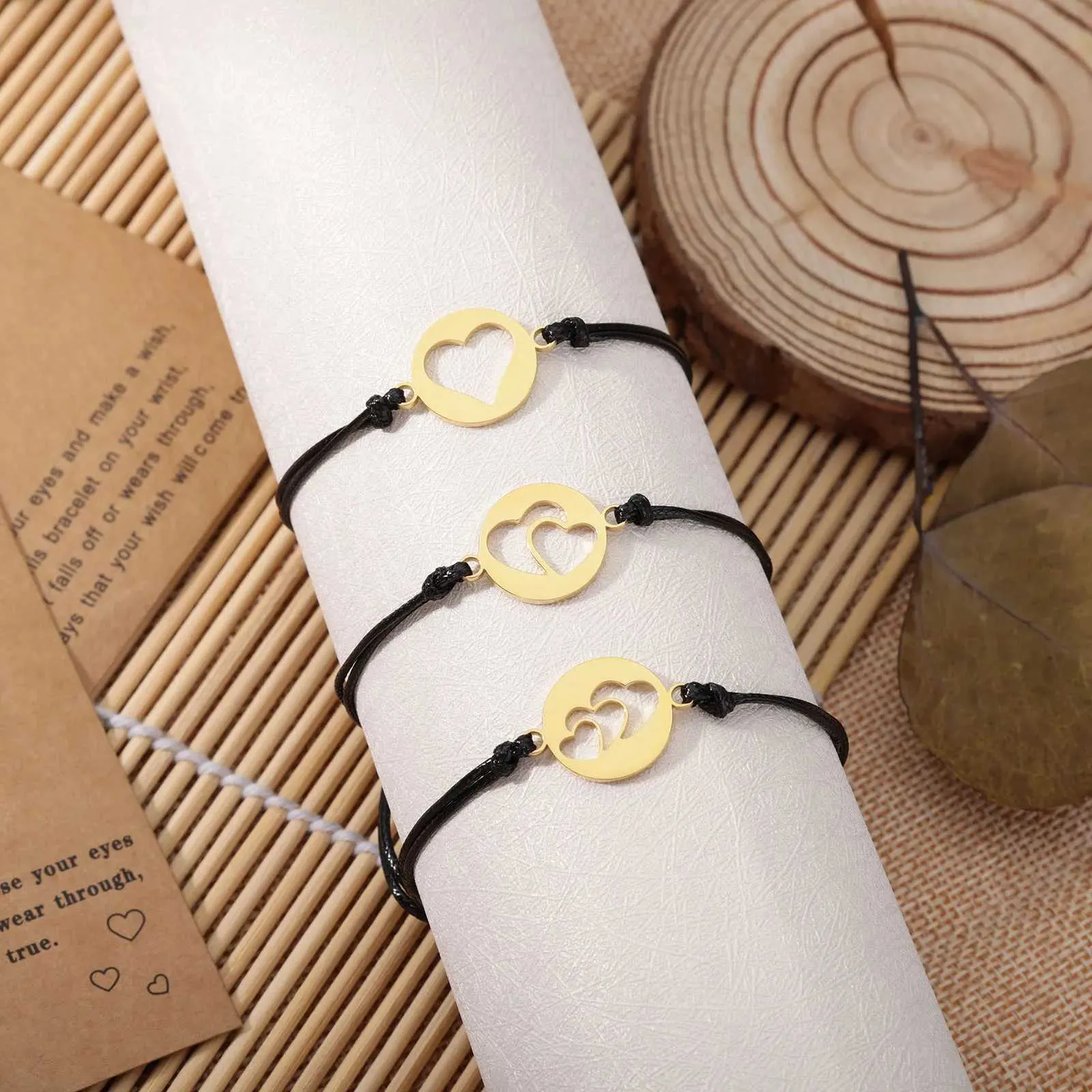 3-teiliges Armbandset Generationen Edelstahl Für Damen_voghion.com