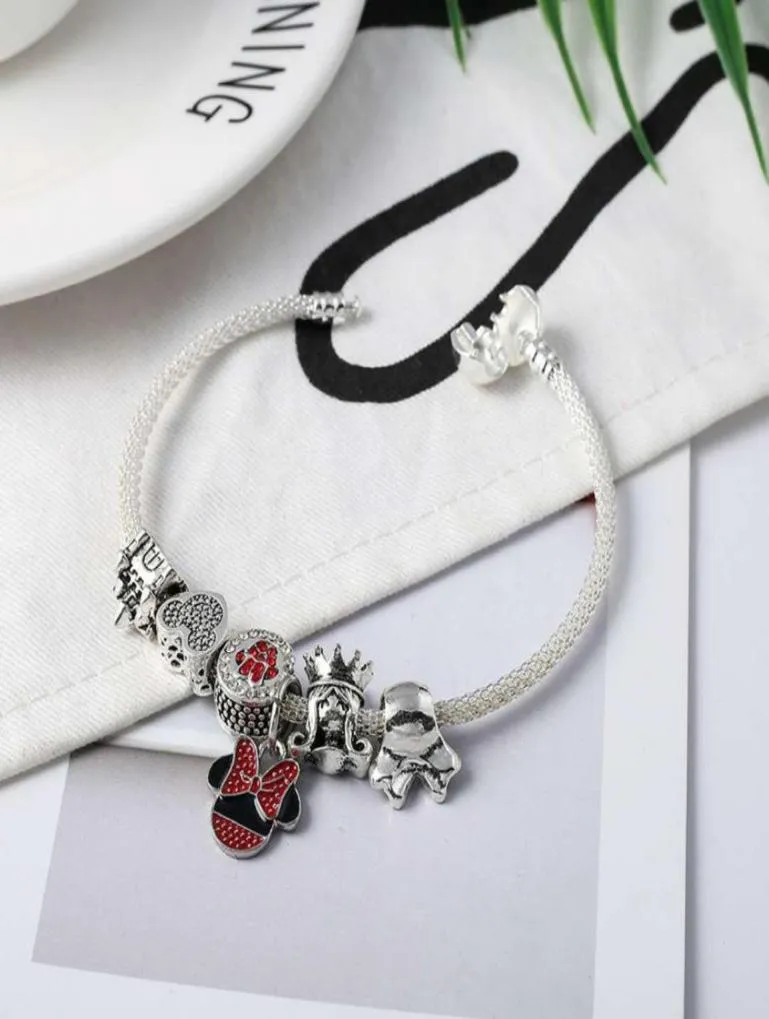 Großhandelstil Charme Armband 925 Silber P Bracelets Charm P Bangle als Geschenk DIY-Schmuck mit Logo9274065