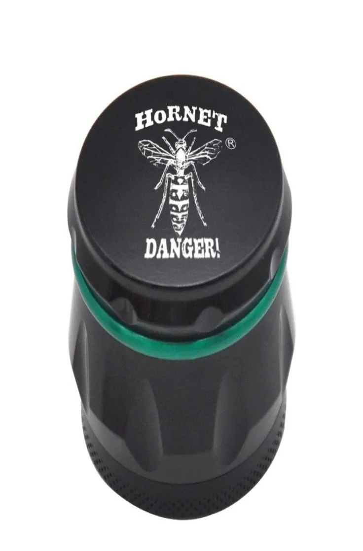 Hornet Drum Style Metal Herb Grinder avec gratte