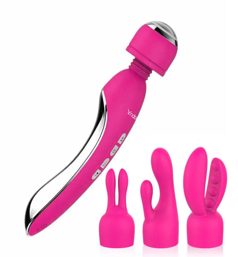 Nalone Magic Wand Electro -Electromagnetic Pulse Massager à prova d'água AV Brinquedos de sexo vibrador para mulheres Varda mágica de produtos mágicos q8362657