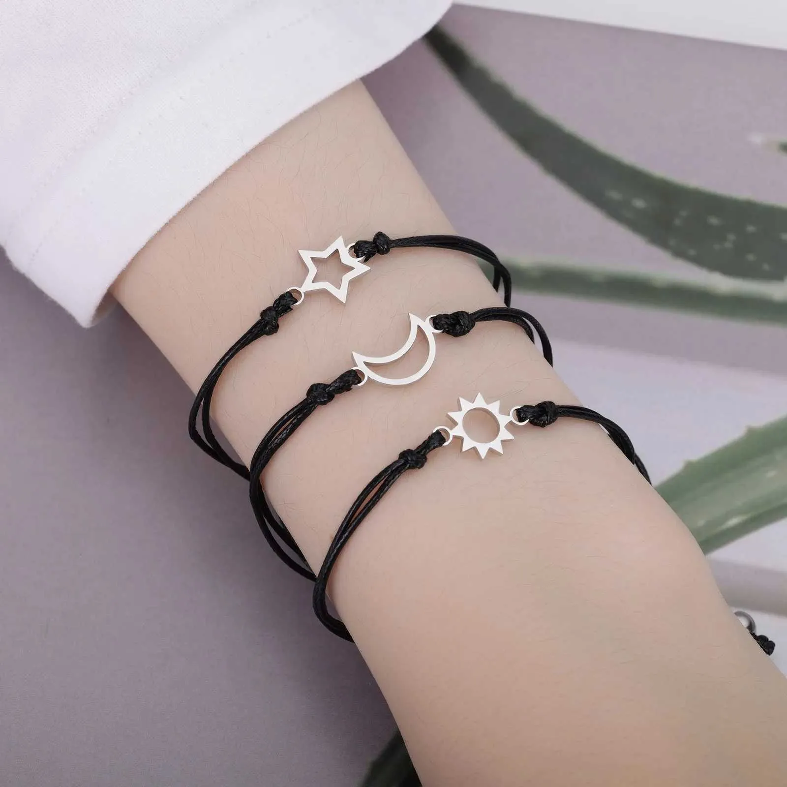 3-teiliges Armbandset Generationen Edelstahl Für Damen_voghion.com