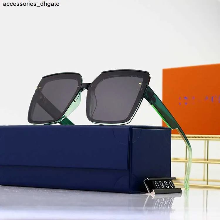 2022 Nuovi occhiali di polarizzazione senza cornice Anti UV occhiali da sole da sole femminili occhiali da sole sottili