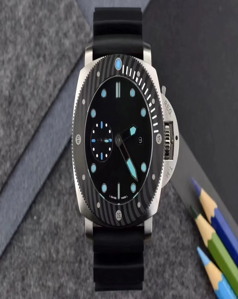 2020 Watch de luxe entier composé de verre en caoutchouc en caoutchouc en acier sans acier sans verrière automatique MONTRE MÉCANIQUE AUTOMATIQUE WA1526122