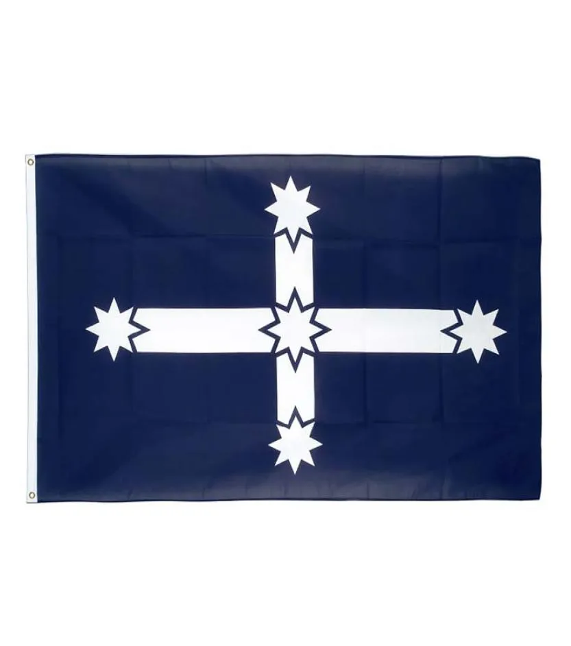 Eureka Flag 3x5ft Printing Polyester Club Team Sport inomhus med 2 mässingsgrommets, gratis frakt9485770