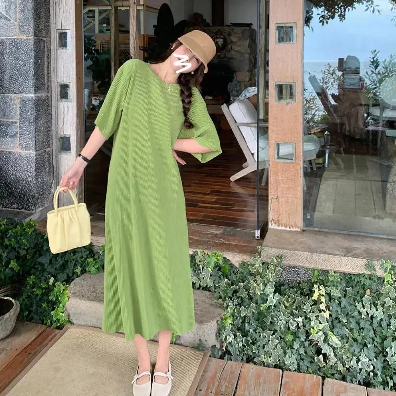 Party Dresses Women Street Knit Dress Summer Short Sleeve O Neck Hooded  Mid-Calf Cotton Casual Vestido from Dhgate Urban Sexy Dresses - price 46.75